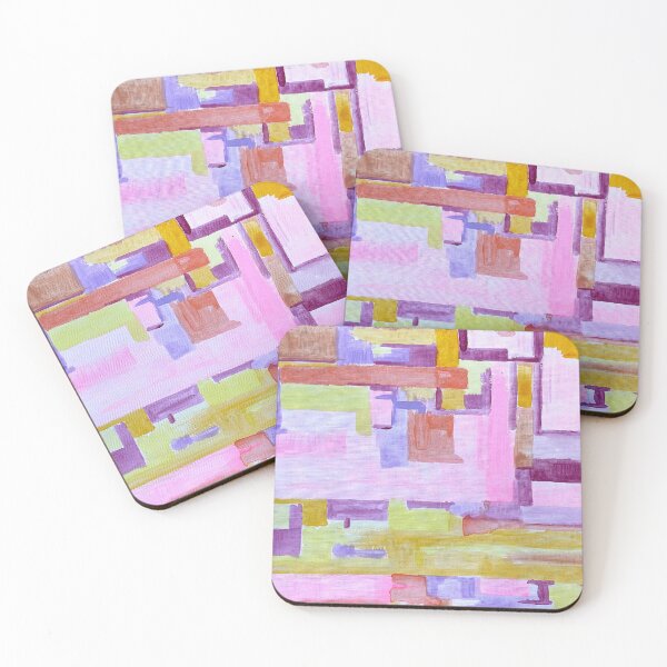 Item preview, Pink grid designed and sold by MuloaniArt.