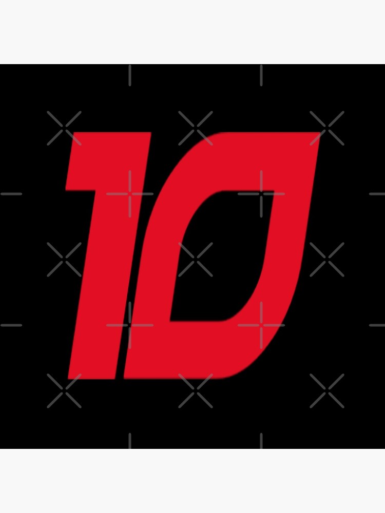 "10 pierre gasly number F1" Poster by TheF1Racing Redbubble