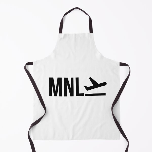 Item preview, MNL Manila Airport black designed and sold by Filmerch.