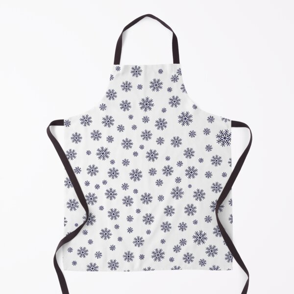 Item preview, Navy Snowflakes Christmas Pattern designed and sold by Aysel's Designs.