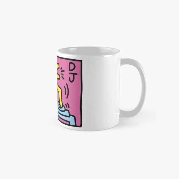 Keith Haring DJ-Figure! Classic Mug