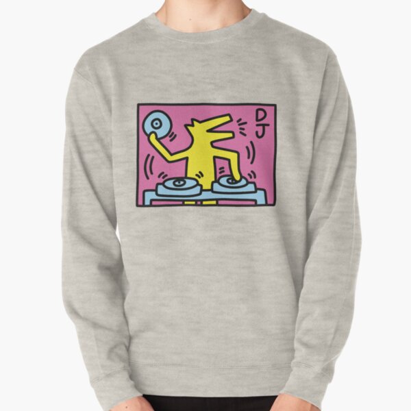 Keith Haring DJ-Figure! Sweatshirt épais