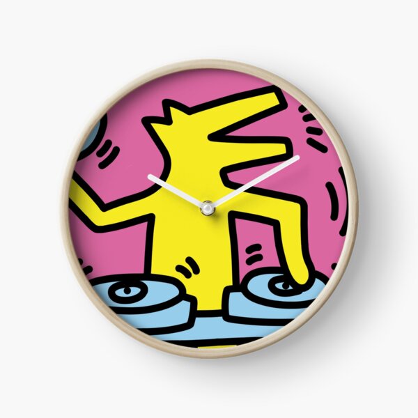 ¡Figura DJ de Keith Haring! Reloj
