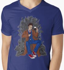 Throne of Time Men's V-Neck T-Shirt