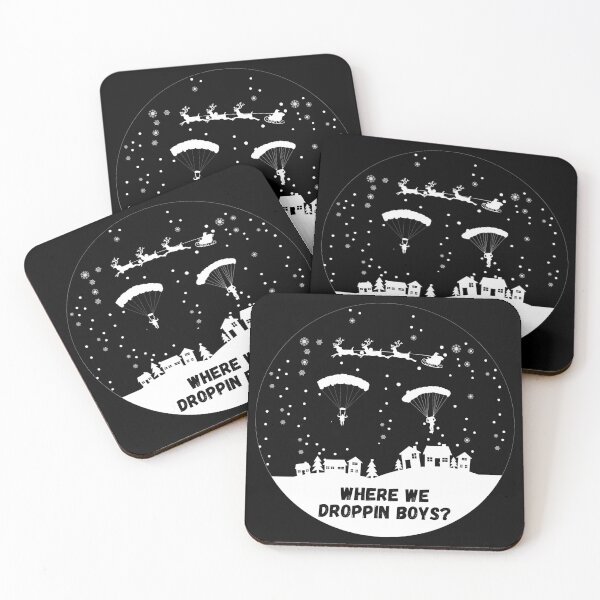 Item preview, Where We Droppin Boys Christmas designed and sold by sherwinc.