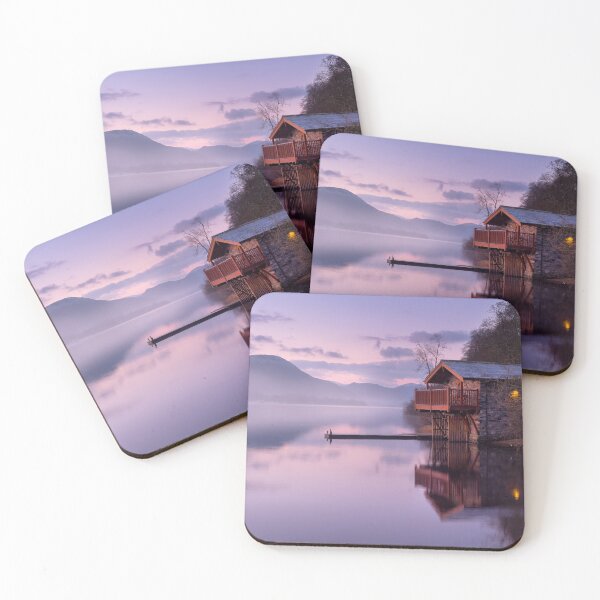 Item preview, Ullswater Boathouse Before Dawn designed and sold by Lenscraft by Robin Whalley.