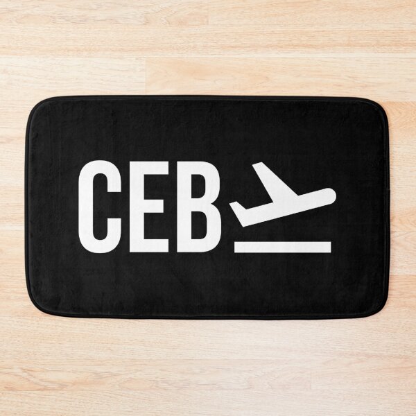 Item preview, CEB Cebu Airport white designed and sold by Filmerch.