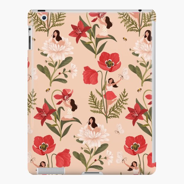 Flower Girls - pink iPad Snap Case
