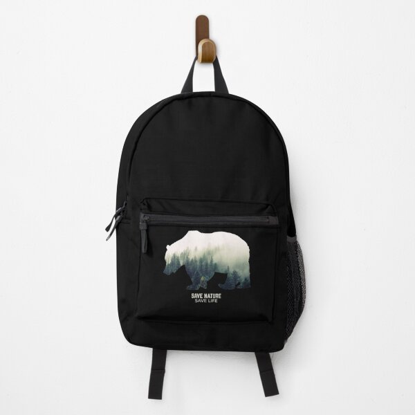 Item preview, Bear in Forest Environment Climate Protection designed and sold by RJ-Art.