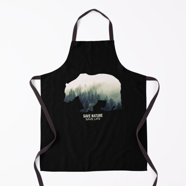 Item preview, Bear in Forest Environment Climate Protection designed and sold by RJ-Art.