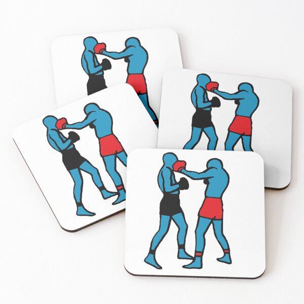 Item preview, blue boxing men designed and sold by mrJays.