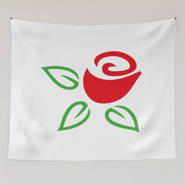 Item preview, Red rose Beautiful flower Botanical romance designed and sold by Tanja Dianova.