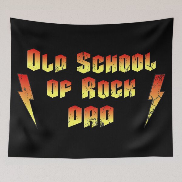 Item preview, Old School of Rock Dad designed and sold by RamiBeans.