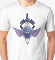 Camiseta ajustada Espada maestra - Hylian Shield Aegislash