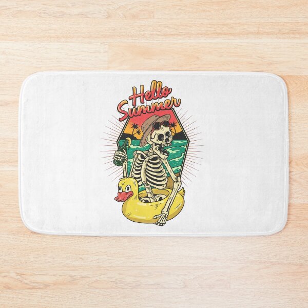 Item preview, Skeleton Hello Summer designed and sold by JTS STORE.