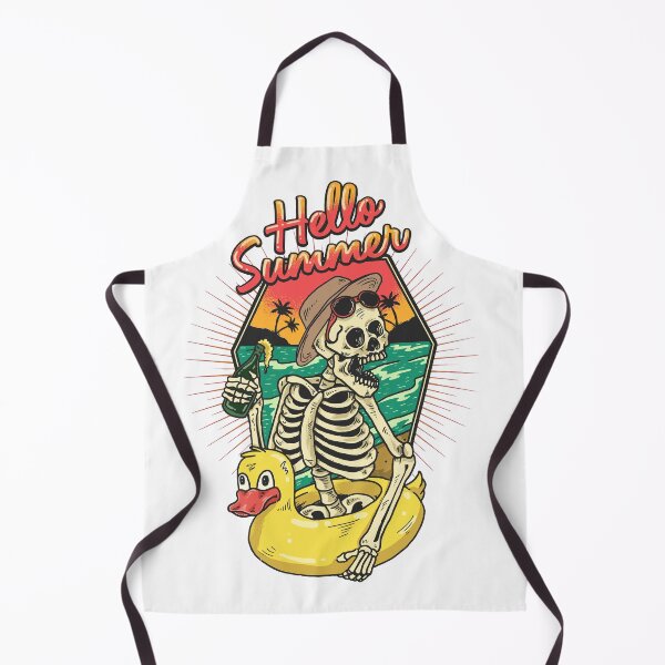 Item preview, Skeleton Hello Summer designed and sold by JTS STORE.