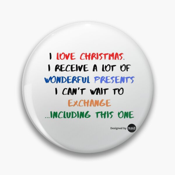 Item preview, Funny "I love Christmas" design designed and sold by NGAGE "LIVE LIFE".