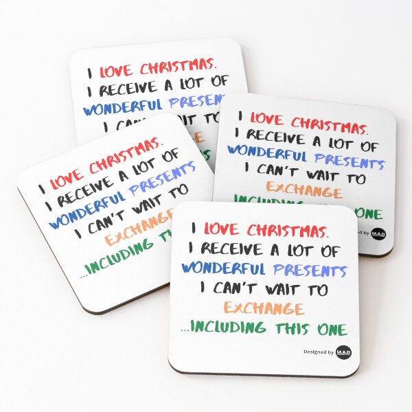 Item preview, Funny "I love Christmas" design designed and sold by NGAGE "LIVE LIFE".