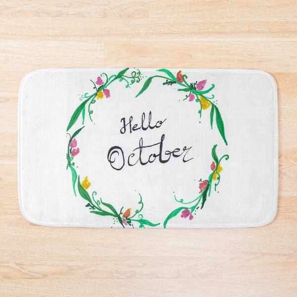 Item preview, hello october designed and sold by Perggals© - Stacey Turner.