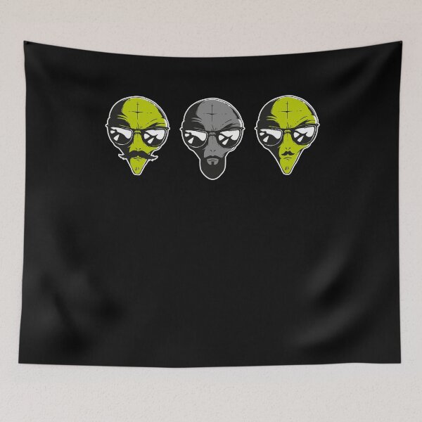 Item preview, Funny Alien Space Sunglasses Beard designed and sold by RJ-Art.