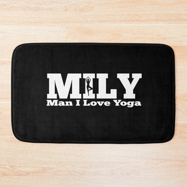 Item preview, MILY Man I Love Yoga Tree Pose designed and sold by Dilabirdy.
