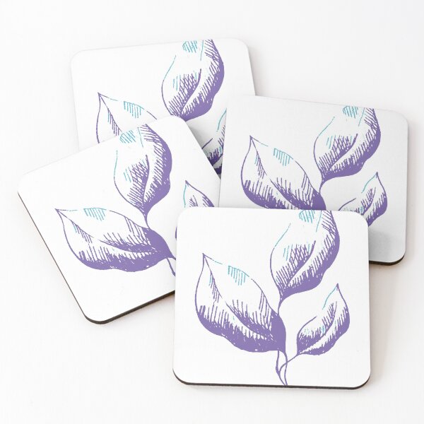 Item preview, Watermark Leaf Purple designed and sold by H2BStore.