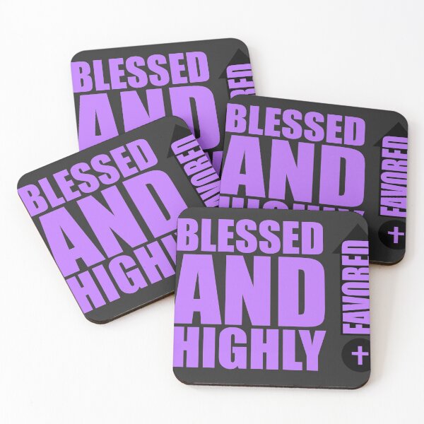 Item preview, Blessed And Highly Favored PRPL designed and sold by JiveBoy.