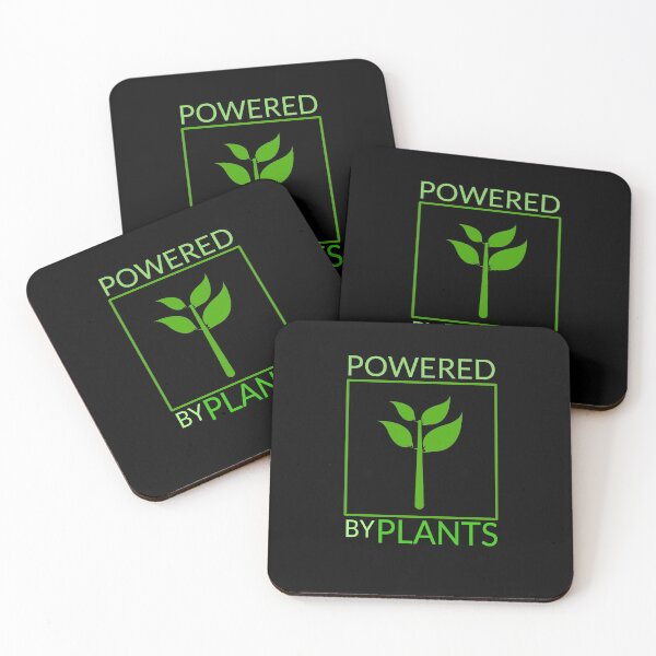 Item preview, Powered By Plants Clean Vegan designed and sold by jacks-tees.