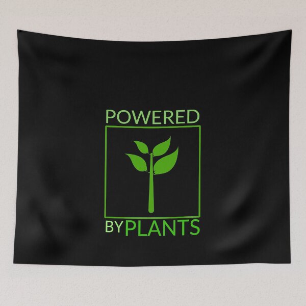 Item preview, Powered By Plants Clean Vegan designed and sold by jacks-tees.