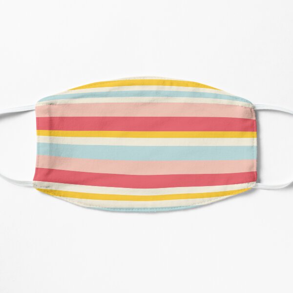Deckchair stripes Flat Mask