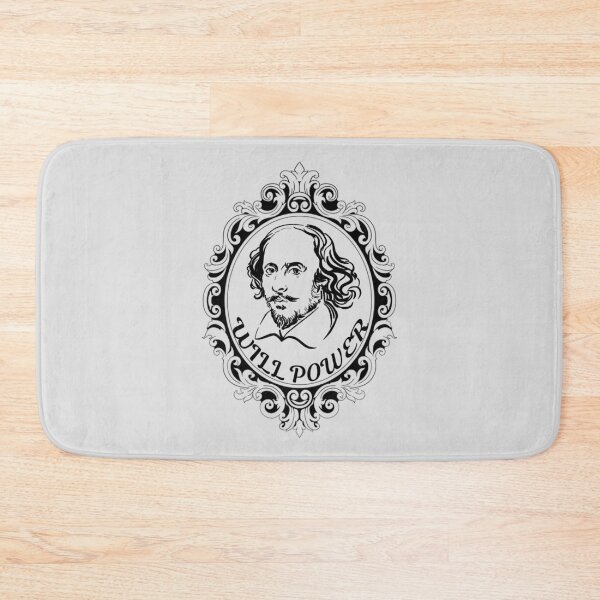 Item preview, Funny William Shakespeare Will Power Theater Plays Quotes Poems Biography Fans designed and sold by TopTeeShop.