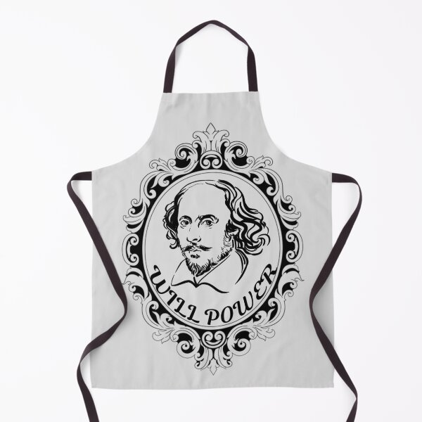 Item preview, Funny William Shakespeare Will Power Theater Plays Quotes Poems Biography Fans designed and sold by TopTeeShop.