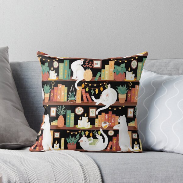 Item preview, Library cats 2020 - night designed and sold by Elenanaylor.