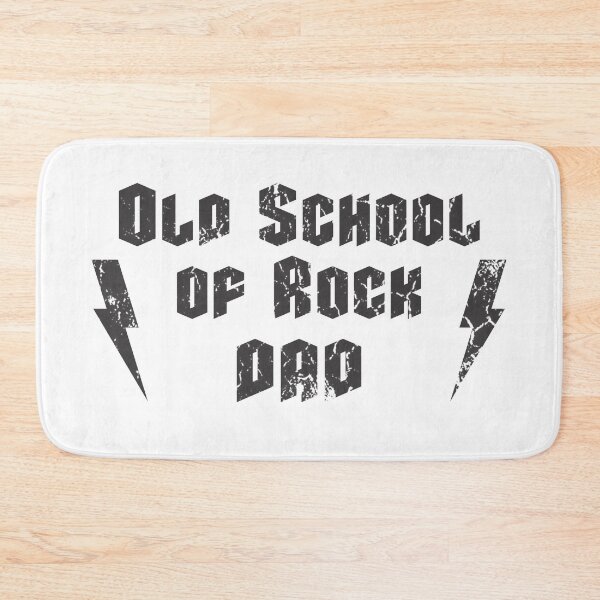 Item preview, Old School of Rock Dad in Black designed and sold by RamiBeans.