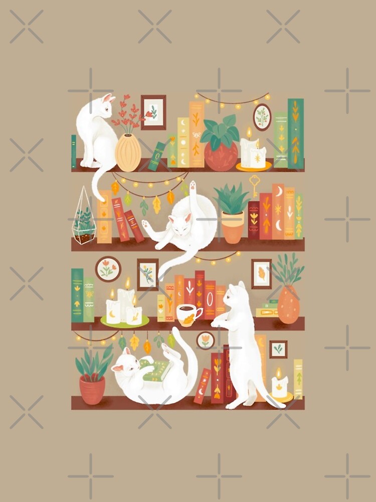 Library cats 2020 - day by Elenanaylor