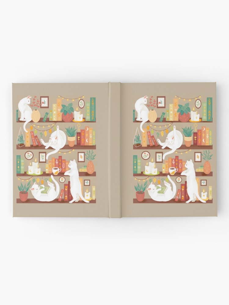 Alternate view of Library cats 2020 - day Hardcover Journal