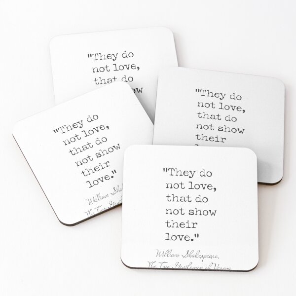 Item preview,  William Shakespeare, The two Gentlemen of Verona, quote designed and sold by Ariana Mila -  Awesome quotes.
