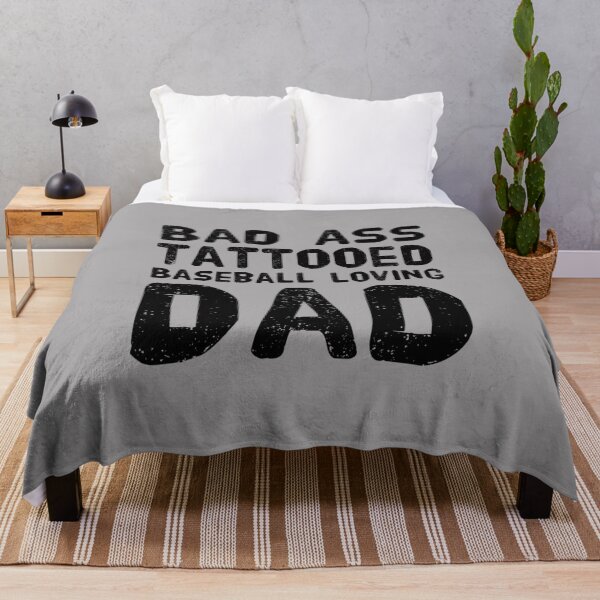 Item preview, Bad Ass Tattooed, Baseball Loving Dad designed and sold by PetitePeche.