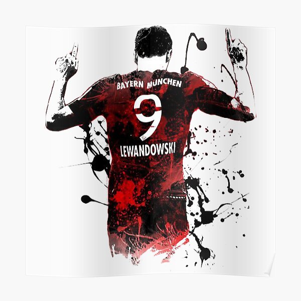 Robert Lewandowski Bayern Munich Poster