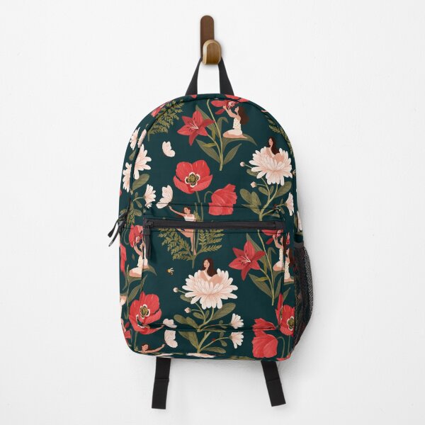 Item preview, Flower Girls - dark green designed and sold by Petra Holikova.