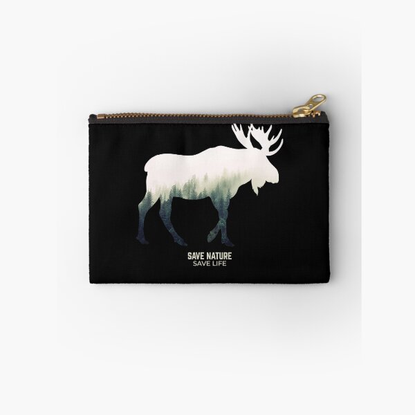 Item preview, Elk in Forest Environment Climate Protection designed and sold by RJ-Art.
