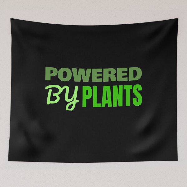 Item preview, Powered By Plants Fancy Vegan designed and sold by jacks-tees.