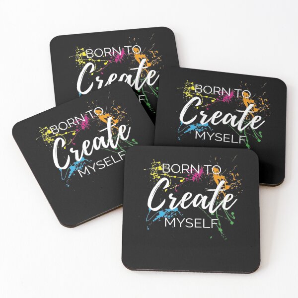 Item preview, Color Splashes Mindset Positive Thinking Gay Pride designed and sold by RJ-Art.