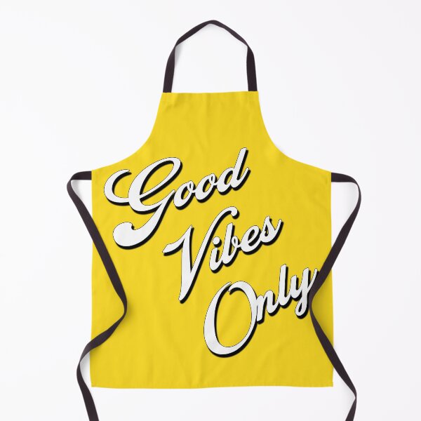 Item preview, Good Vibes Only - yellow designed and sold by Mi-Kalmia.