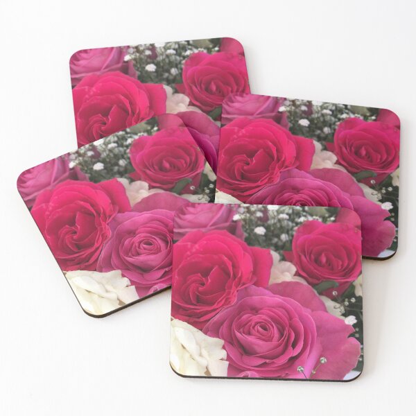 Item preview, Roses purple pink red designed and sold by Naturelovexo.