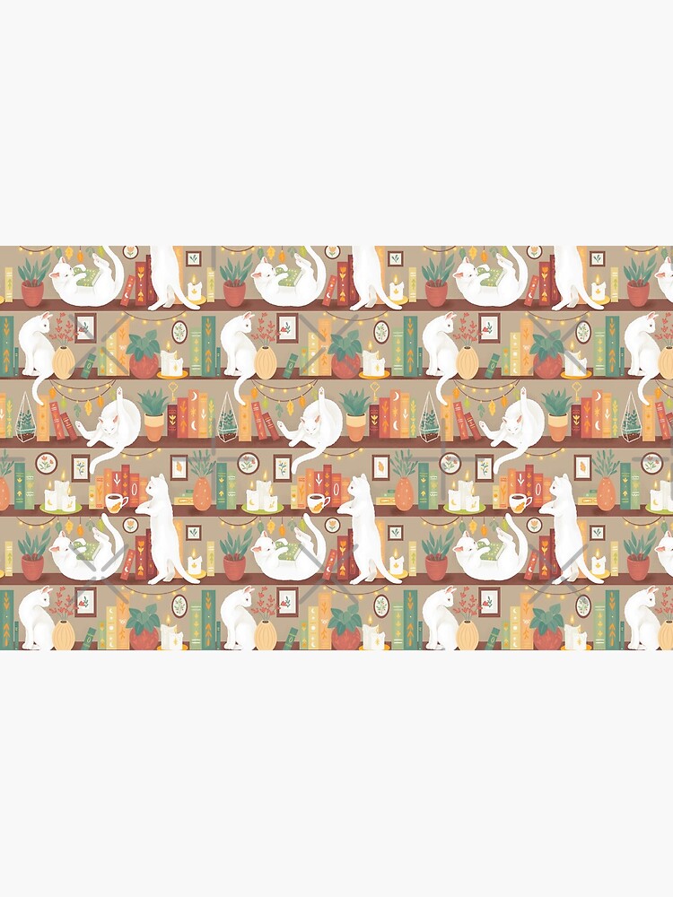 Library cats 2020 - soft pastel shade by Elenanaylor