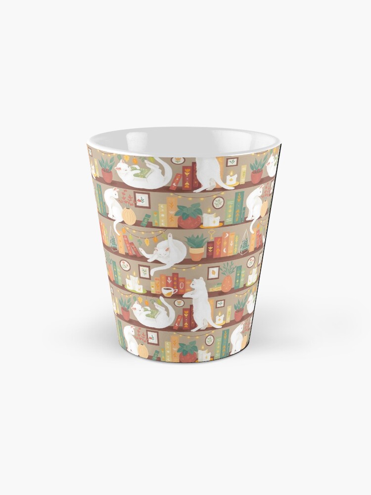 Alternate view of Library cats 2020 - soft pastel shade Mug