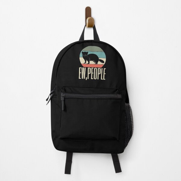 Ew People Funny Ferret Backpack