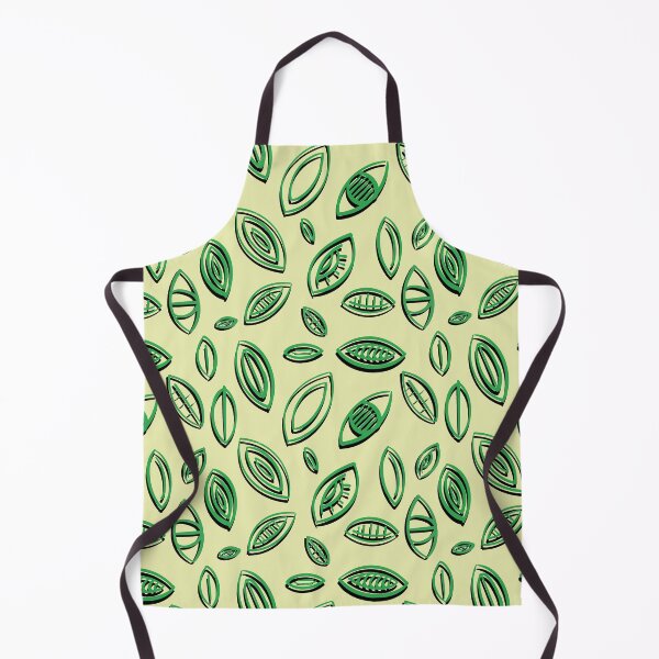 Item preview, Green leaves pattern designed and sold by purumArt.