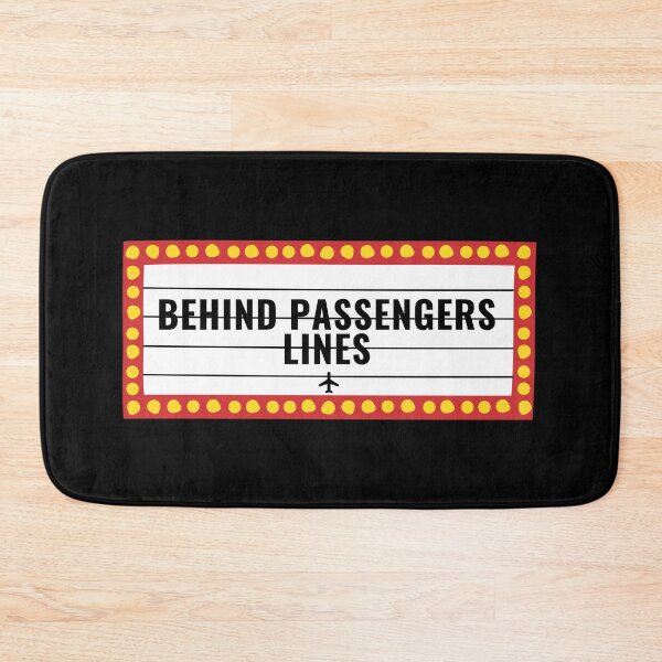 Item preview, Behind Passengers Lines designed and sold by jetmike.